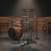 Drum cymbalHat Stand Heavy Duty cymbalHat Pedal Stand Foldable Design Percussion Hardware for Percussionists, Practice Practice, Music Studio