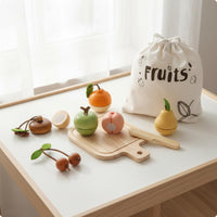 Wooden Fruit Set Hand-Eye Coordination Wooden Vegetable Toy