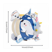 Educational Sensory Rattle Easy to Grip for Playtime, Infants 0-6 Months