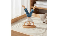 Sandplay Figure Detailed Craftsmanship Handstand Boy Figurine Resin Material Upside down Person Statue for Therapists, Psychology Students