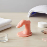 Manicure Practice Finger Easy to Use Artificial Finger Model Reusable Beauty Tool for Salon
