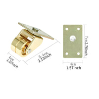 Replacement Accessory Vertical Piano Swivel Caster Vertical Piano Caster Metal