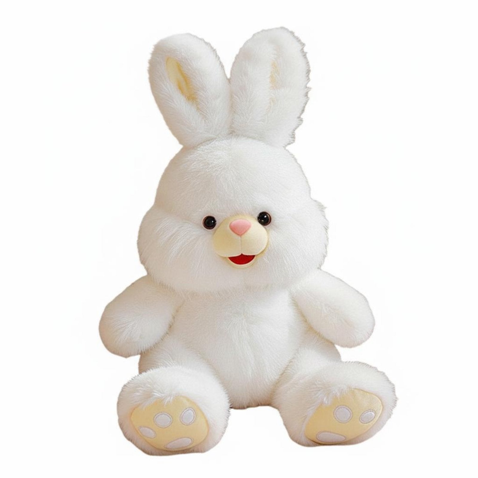 Long Ear Rabbit Plushie Cute Design Soft Rabbit Toy PP Cotton Filled for Girls