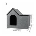 Waterproof Pet Villa Removable and Washable Foldable Pet House Insulated