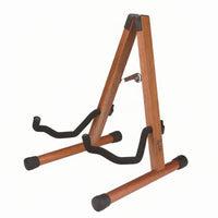 Wooden V-Shaped Guitar Stand Stable V-Shaped Guitar Stand Stainless Steel Parts