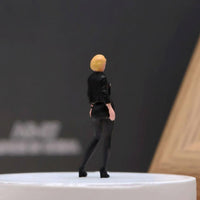 Hand Painted Miniature Woman Sturdy Display Item Realistic for Hobbyists
