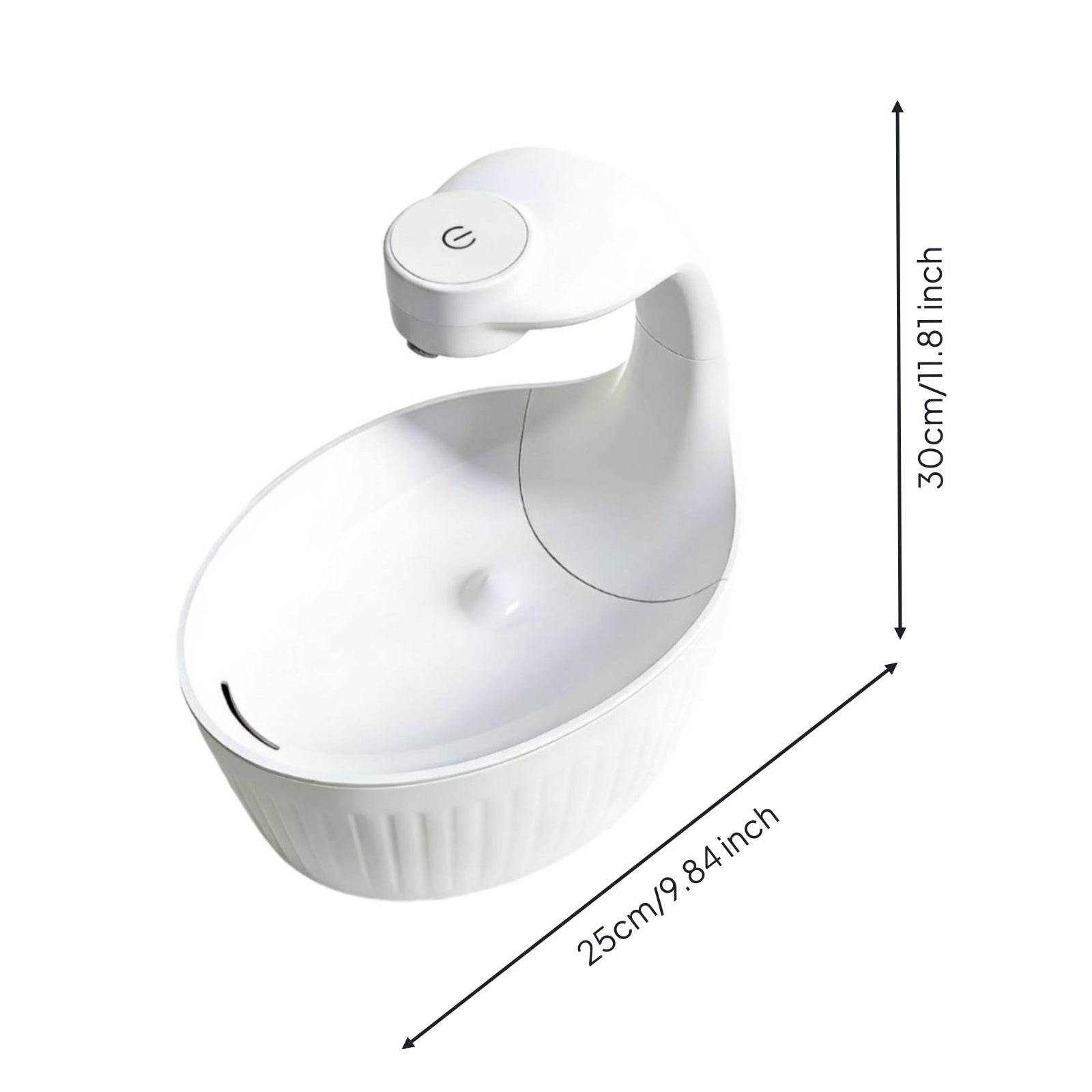 Cat Water Dispenser Portable Power Pet Water Dispenser Anti-Slip Stable for Indoor