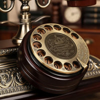 Antique Corded Telephone Ornate Corded Vintage Telephone Floral Scrollwork