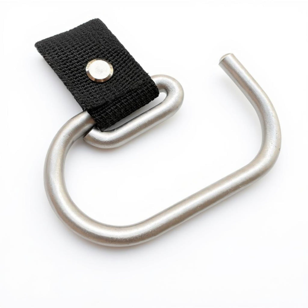 Non-slip stroller hook organizer