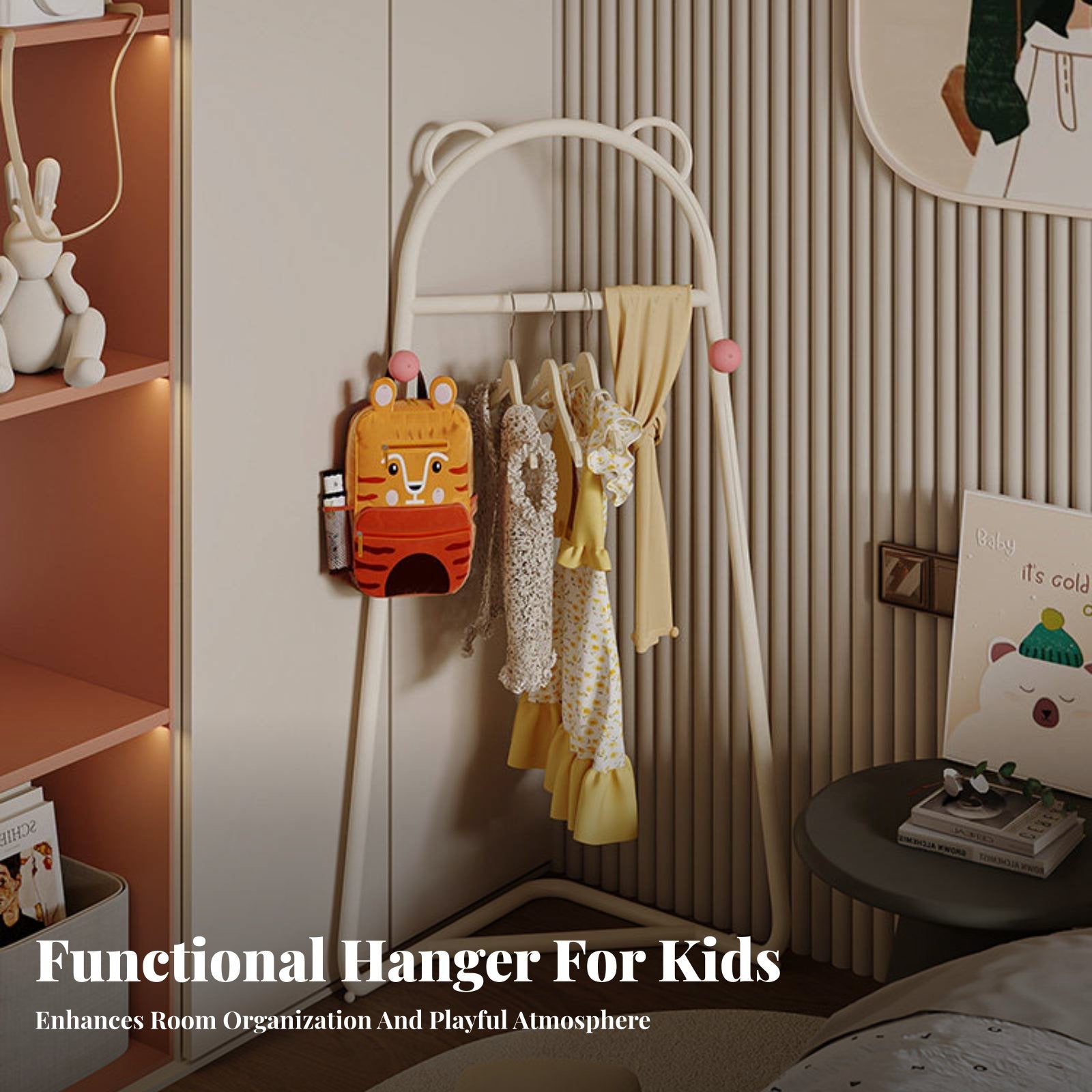 children's Corner Coat Tree Floor-Standing Garment Rack unrestrictedstanding for Parents