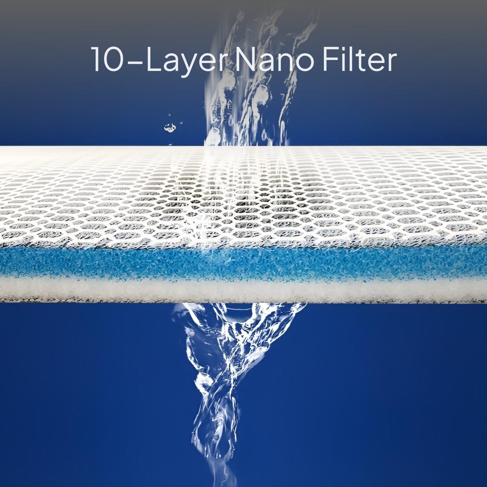 Aquatic Habitat Nano Fiber Biochemical Filter Sponge