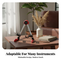 Triangular Guitar Stand Compact Foldable Guitar Stand No Assembly Required for Travel, Stage