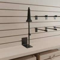 Trombone Wall Mount Padded Support Trombone Wall Hanger Metal Construction Wind Instrument Hanger for Instrumentalists