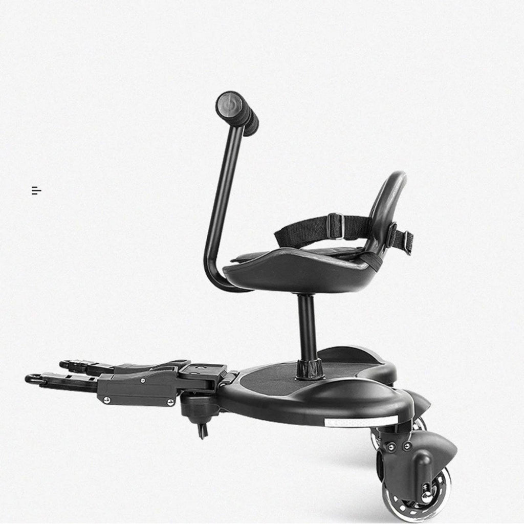 Stroller Board with Seat Portable Sit and Stand Stroller Board Foldable