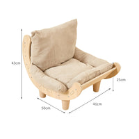 Cat Scratcher Bed Sisal Cat Lounger Scratch Resistant Animal Furniture