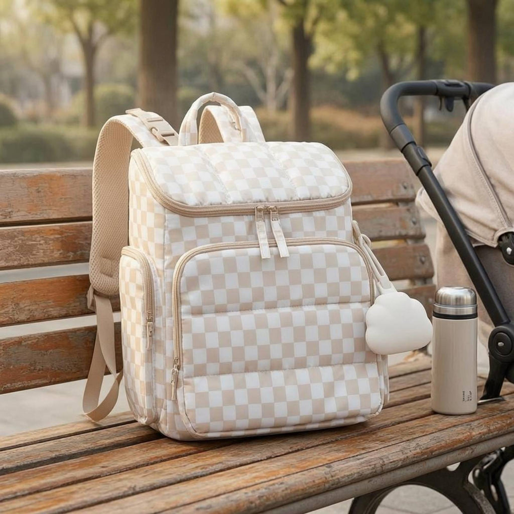Diaper Backpack Insulated Diaper Bag Backpack Organized Compartments