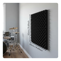 Sound Absorbing Fireproof Padding Retardant Self Soundproof Soundproofing Material for Drum Room, Audio Studio, KTV