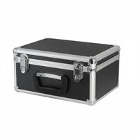 Locking Hard Case Reinforced Corners Aluminum Briefcase Portable for Storage