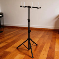 Adjustable Cowbell Stand Space-Saving Cowbell Combo Stable Base to Transport Musical Gear for Drummers, Studio