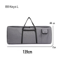 88 Key Piano Case Shockproof Musical Instrument Accessory Water Resistant