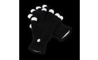 LED Gloves Multi-Color Modes Light up Finger Gloves Fun Gift for Concert, Ravers