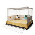 Leakproof large hare hutch