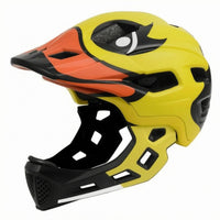 Chin Guard Helmet Visor Peak Safety Gear Cutout Panels