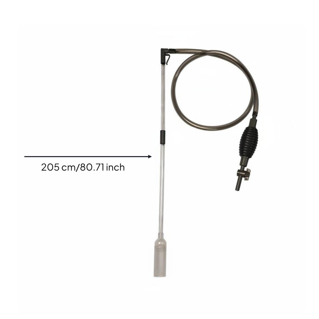 Aquarium Siphon Pump Strong Suction Manual Aquatic Waste Remover Fast Drainage