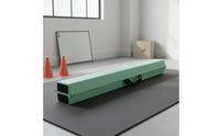 Foldable Balance Beam Shock Absorbing Soft Practice Beam Non-Slip Base for Kids, Gymnasts, Home, Gym