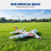 USB rechargeable foam airplane toy for kids, random design.