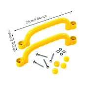 2 Pieces Climbing Frame Handles Polished Edges Kids Climbing Handle