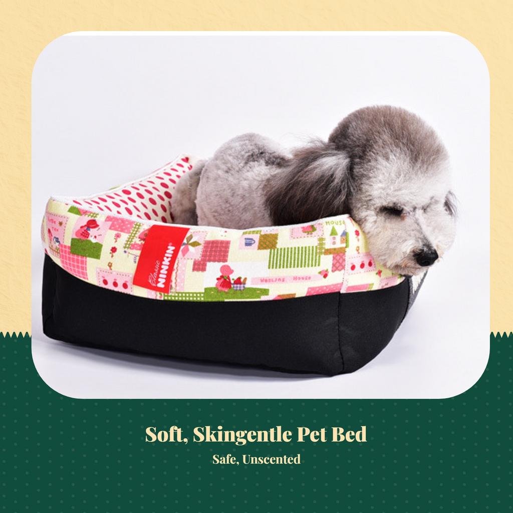 Calming Plush Pet Bed Removable Cover Warming Comfort