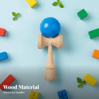 Wooden Ball Cup Hand-Eye Coordination Wooden Cup and Ball Game Toy for Beginners