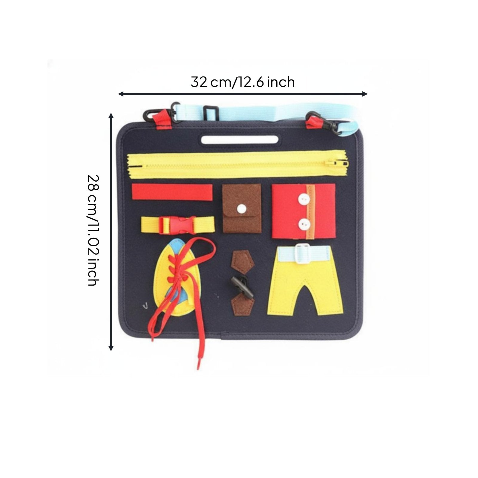 Felt Dressing Skills Toy Child-Centered Inspired Fine Movement Skills Toy