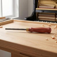 Piano Tuning Pin Reamer Polished Wood-Grain Finish Music Accessory Heat Treated