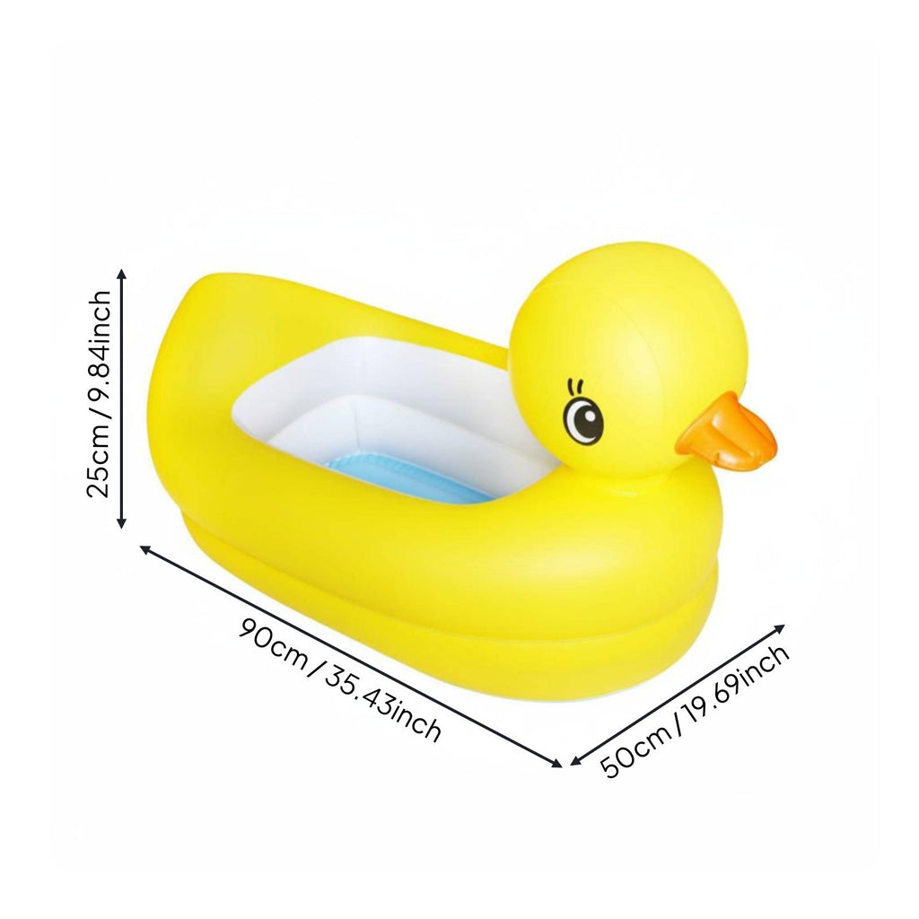 Inflatable Creature Bathtub PVC Cushioned Infant Bath Seat for Bathroom