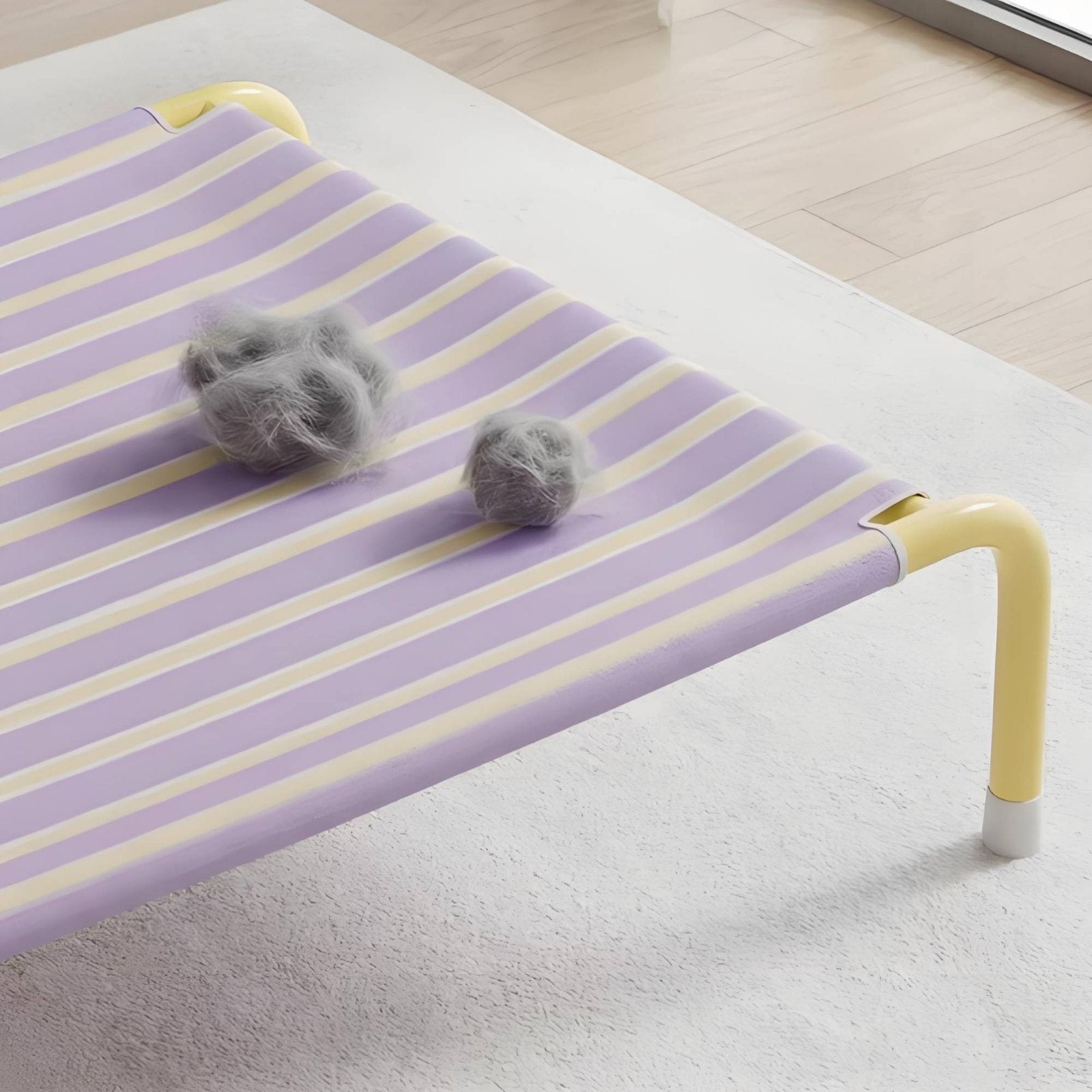 Removable Washable Elevated Dog Bed Easy to Clean Portable Pet Cot Bed Breathable Strong Load Bearing for Indoor