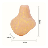 Nose-Shaped Stress Toy Portable Silicone Safe Materials