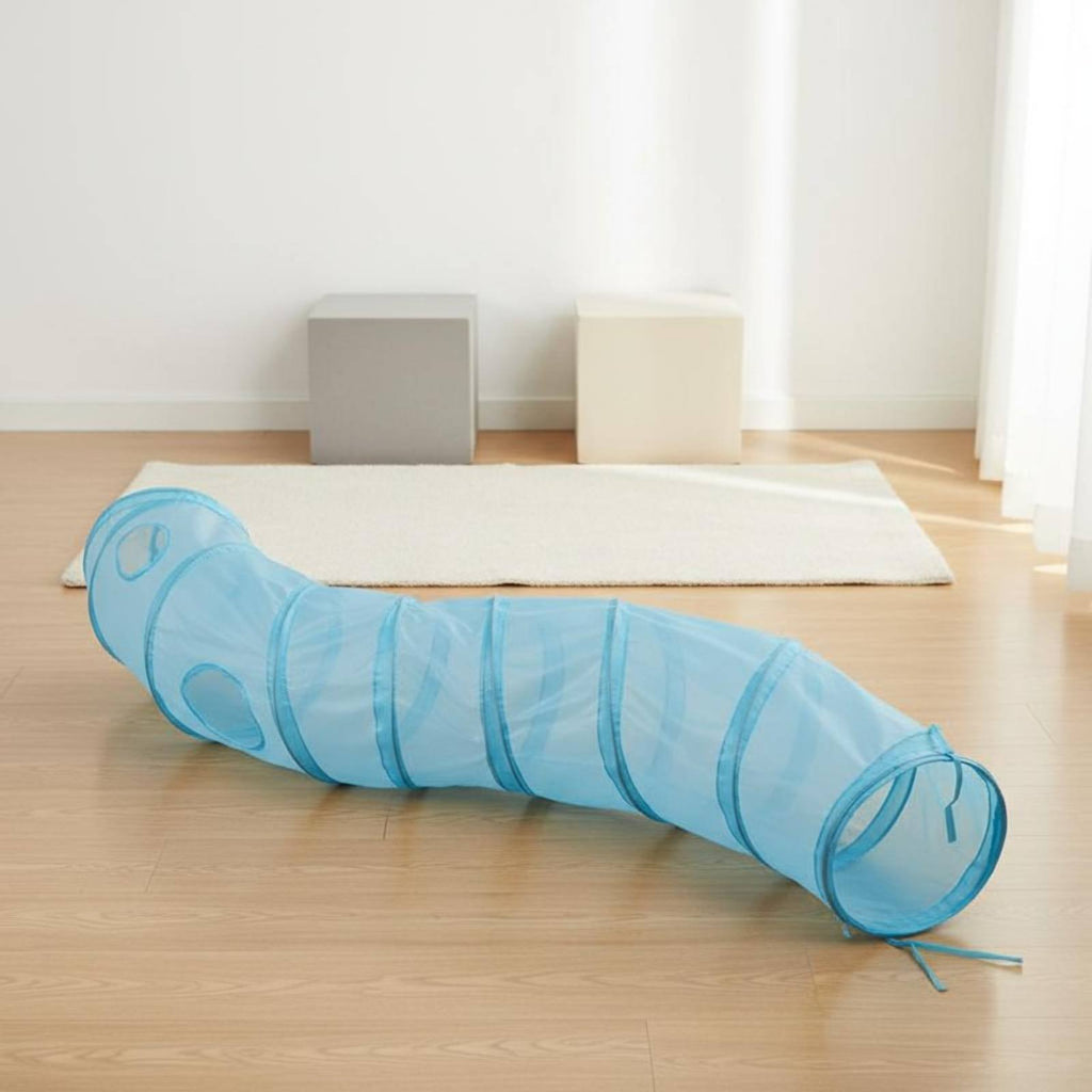 Foldable Feline Tunnel Portable Feline Tunnel Tent Quick Setup for Outdoor