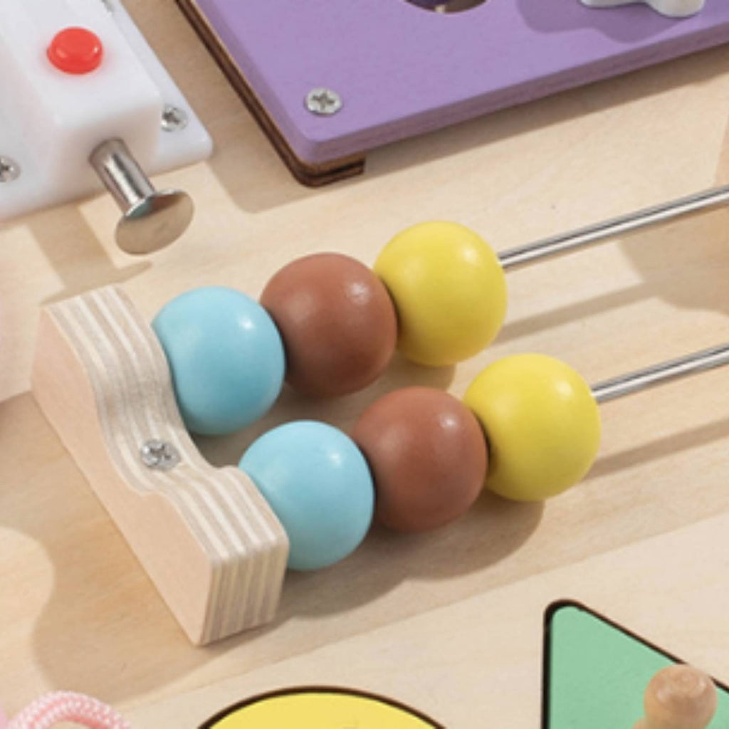 Educational Busy Board Educational Activity Board Hand Eye Coordination for Young Children, Kids, Kindergarten, Nursery