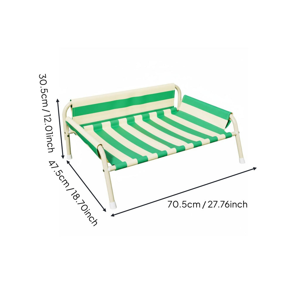 Elevated Dog Bed Water-Resistant-Proof Raised Pet Cot Long-Lasting for Indoor