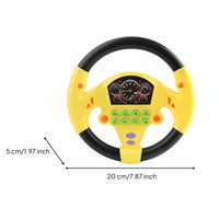 Toy Steering Wheel Early Learning Copilot Steering Wheel Toy Educational