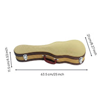 Ukulele Case protection Case Pressure Resistant Hard Waterproof Musical Instrument Accessory for Musicians, Hobbyists, Travel, Storage