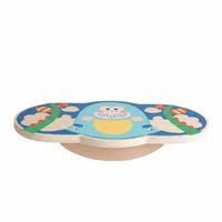 Balance Board Wide Base Kids Balance Board Low Profile Design Children's Sports Gear for Preschoolers, Young Children, Kindergarten, Indoor, Outdoor