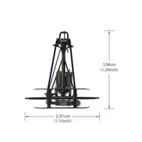 HO Scale Pantograph Metal Body Railway Part Sturdy Base for Display Scene