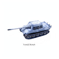 1:144 Jagdtiger Tank Armored Vehicle Model Display Collectible Tank Figure for Collectors, Enthusiasts