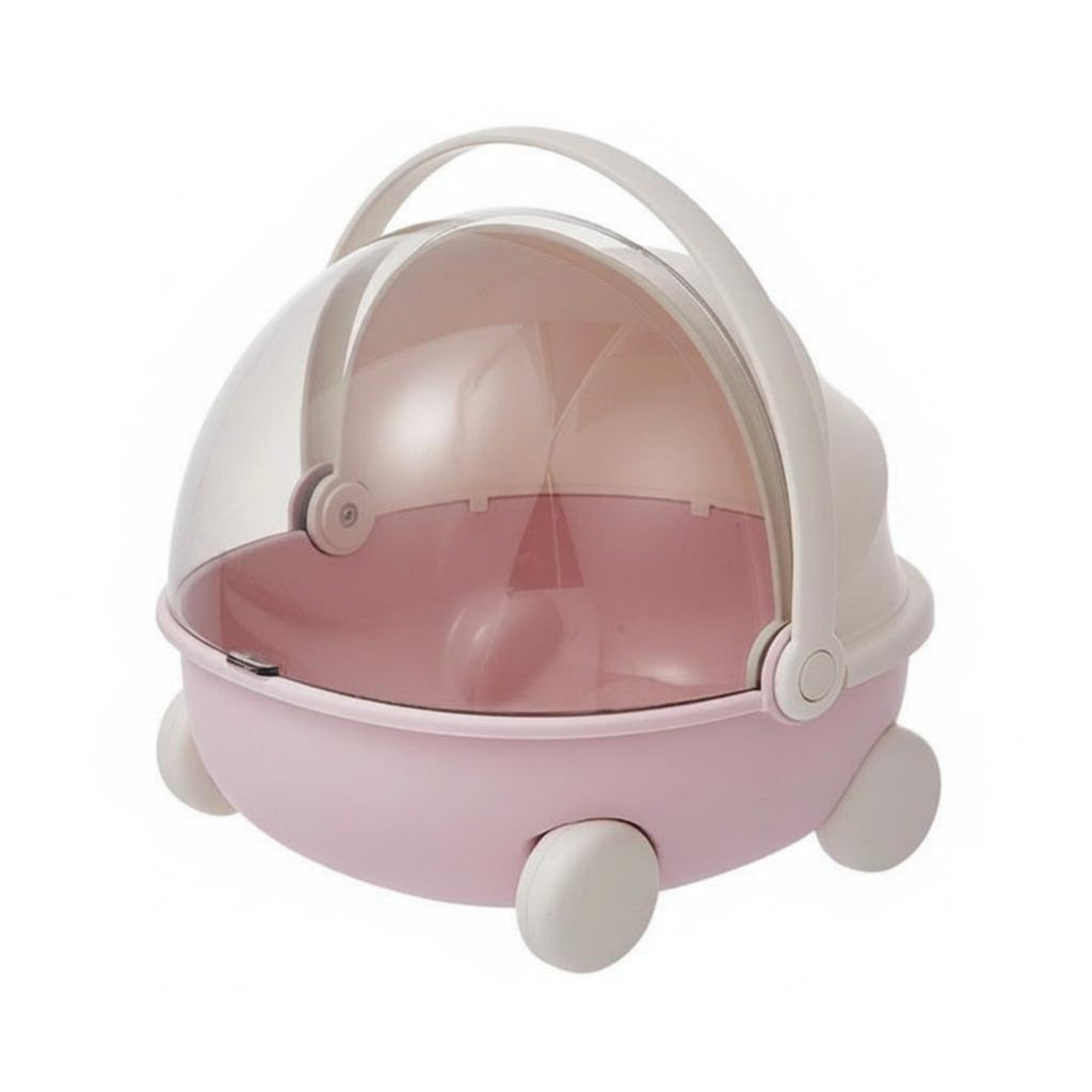Miniature Cradle Basket Portable with Handle Desk Organizer Cute visually pleasing