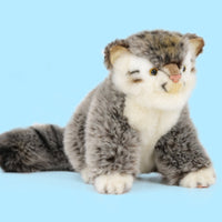 Pallas Feline Stuffed Toy Super Soft Realistic Feline Stuffed Toy Easy to Hug