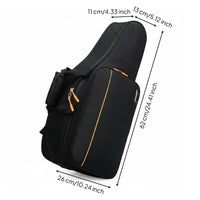 Alto Sax Backpack Case Waterproof Alto Saxophone Backpack Case Water-Resistant