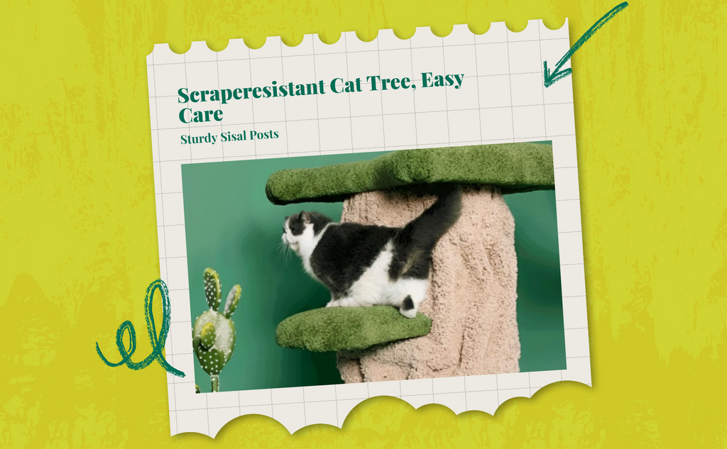 Cat tree with condo